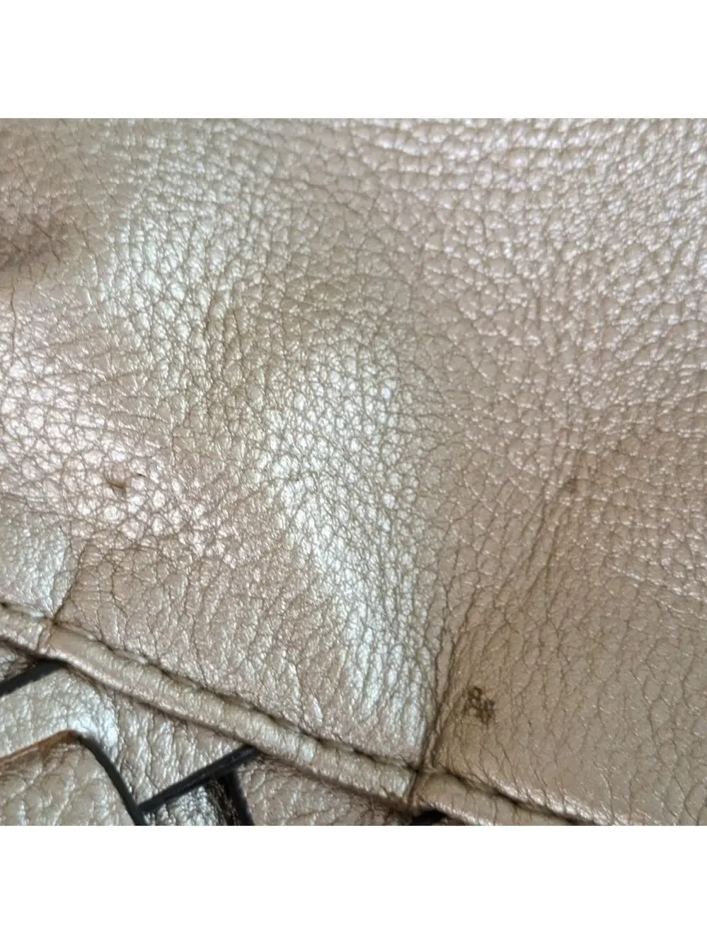 Big Buddha Bag Gold Tone Top Handle Purse Basket weave Detail